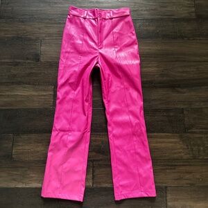 Bardot Pink Ankle Cropped Pants